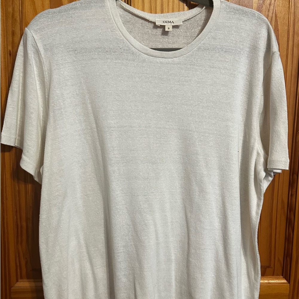 Ozma Of California Big Tee never worn size small color natural